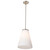 Satco 60-8738 - Royale Large Pendant - Brushed Nickel - 12in Diameter 