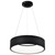 Satco 62-1456R1 - Orbit 20W LED Pendant - CCT Selectable - Black Finish 