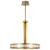Satco 62-2013 - Darrow 24 Inch LED Pendant - Soft White - Vintage Brass, 40W 