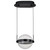 Satco 62-2031 - Arvada 8in LED Pendant - 3000K - Matte Black, 24W 