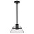 Satco 62-2061 - Edmond 14in LED Pendant - 3000K Soft White - 12W Matte Black 