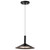 Satco 62-2071 - 10 Inch LED Pendant - CCT Selectable - Matte Black - 18W 