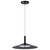 Satco 62-2072 - Corrine 14in LED Pendant - CCT Selectable - Matte Black 18W 