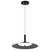 Satco 62-2072 - Corrine 14in LED Pendant - CCT Selectable - Matte Black 18W 