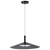 Satco 62-2073 - Corrine 18 Inch LED Pendant - CCT Selectable - Matte Black 