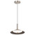 Satco 62-2081 - Corrine 10in LED Pendant - CCT Selectable - Brushed Nickel 