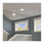 Satco S11883 - Field-Selectable LED Downlight - CCT Selectable - 8/10.5/13.5W 5-6in 