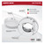 Satco 62-1710-EM - Blink Pro Emergency Battery Backup - 7 in Round - White 