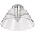 Satco 62-2054 - Edmond 17in LED Semi-Flush - 3000K - Polished Nickel - Dimmable 