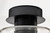 Satco 62-2063 - Edmond 14in LED Semi-Flush - 3000K - Matte Black, 12W Dimmable 