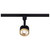 Satco TH635 - 12W LED Round Track Head - 3000K - Matte Black/Brass, Dimmable 