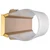 Satco 62-2415 - Idris LED 3-Light Wall Sconce - 3000K - Vintage Brass, 19W 