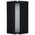 Satco 62-245 - Peak LED Wall Sconce - CCT Selectable - Matte Black 
