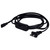Satco 63-461 - 8-Foot Power Cord with Line Switch - Black Finish 