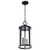 Satco 60-8115 - Broadstone 2-Light Hanging Lantern - Matte Black - 40W 