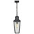 Satco 60-8135 - Lawrence 1-Light Hanging Lantern - Matte Black - Damp Rated 
