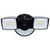 Satco 65-998 - LED Dual-Head Security Light - CCT Selectable - PIR Sensor, IP65 