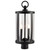 Satco 60-8114 - Broadstone 2-Light Post Top - Matte Black - Wet Rated 