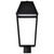 Satco 62-2313 - Colt LED Outdoor Post Lantern - 3000K - Matte Black - Wet Rated 