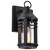 Satco 60-8101 - Wilton 1-Light Wall Lantern - Matte Black - Wet Rated 