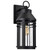 Satco 60-8103 - Wilton 1-Light Wall Lantern - Matte Black - Wet Rated 