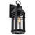 Satco 60-8103 - Wilton 1-Light Wall Lantern - Matte Black - Wet Rated 