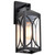 Satco 60-8121 - Oaklyn 1-Light Small Wall Lantern - Matte Black - Wet Rated 
