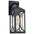 Satco 60-8121 - Oaklyn 1-Light Small Wall Lantern - Matte Black - Wet Rated 