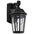 Satco 62-5945 - East River Outdoor Wall Sconce - CCT Selectable - Matte Black 