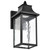 Satco 62-5997 - Austen 1-Light Outdoor Sconce - CCT Selectable - Matte Black 