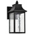 Satco 62-5997 - Austen 1-Light Outdoor Sconce - CCT Selectable - Matte Black 