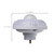Satco 86-217 - Add-On PIR Occupancy Sensor - 6m Range - Wet Rated 