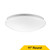 Halco 90273 - Flush Mount Mushroom 11in - CCT Selectable - Triac Dimmable