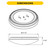 Halco 90273 - Flush Mount Mushroom 11in - CCT Selectable - Triac Dimmable