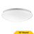 Halco 90274 - 13in Flush Mount Mushroom - CCT Selectable - Triac Dimmable