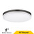 Halco 90328 - Flush Mount Slim Drum 11in - CCT Selectable - Motion Sensor
