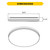 Halco 90330 - 15in Flush Mount Slim Drum - CCT Selectable - Microwave Sensor