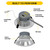 Halco 89215 - 6in Commercial Downlight - CCT Selectable - Dimmable