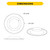 Halco 89230 - 10in Commercial Downlight Reflector - Haze Trim