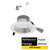 Halco 89224 - 8in Commercial Downlight - CCT Selectable - Emergency Ready