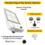 Halco 25405 - SekTor Area Light G2 - CCT Selectable - 200/250/300W
