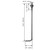 Halco 741200 - Anchor Bolts (4) - 4in Square/Round Pole - Galvanized
