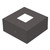 Halco 741209 - 5in Square Pole Base Cover - Steel - 2-Piece