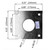 Halco 741206 - Anchor Bolt Positioning Plate - 30 ft Round Pole - Steel