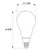 Halco 82504 - LED Filament A15 Candelabra Lamp - 3000K - E12 Dimmable 