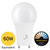 Halco 83215 - 9W LED A19 Lamp GU24 - CCT Selectable - Dimmable