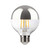 Halco 82712 - LED Filament G25 Silver Bowl Lamp - 2700K - Dimmable, 90+ CRI 