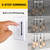 Halco 82591 - LED Filament B11 Bulb E26 - 2700K - 3-Step Dimmable