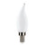 Halco 82601 - CA11 LED Filament Candelabra Bulb - 3000K - Frosted Dimmable