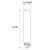 Halco 82702 - LED Filament T10 Lamp - 2700K - E26 Base, Dimmable 